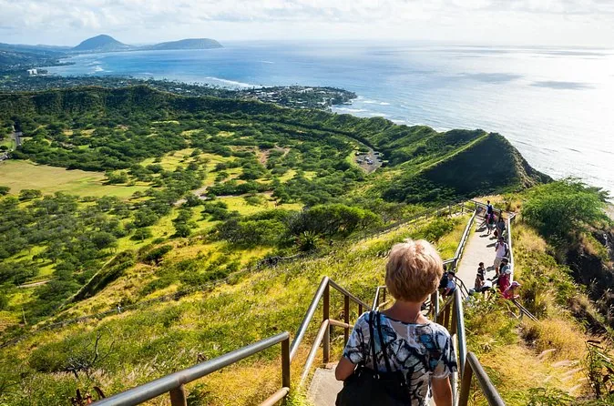 Diamond Head Hike with Tickets and Shuttle